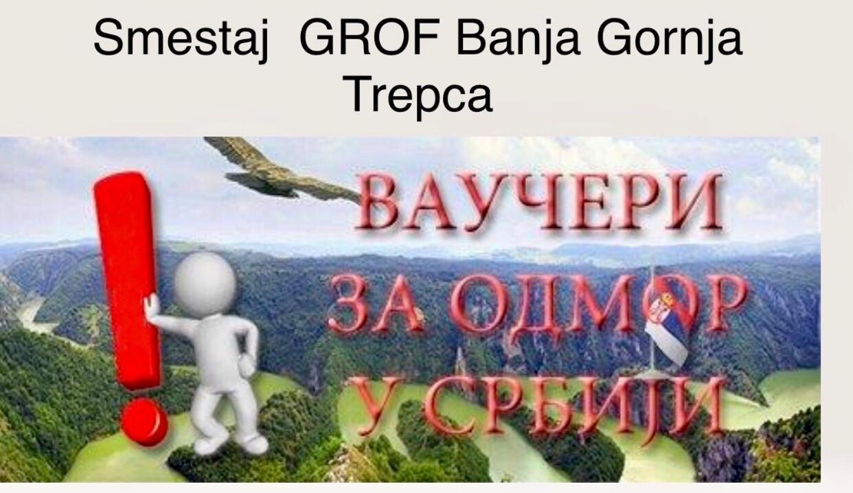 Banja Gornja Trepca-Smestaj Grof المظهر الخارجي الصورة